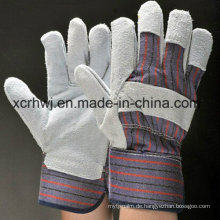 Kurze Schweißhandschuhe, Sicherheits-Handschuhe, Patched Palm Leder Handschuhe, 10.5&#39;&#39;verstärkte Handschuhe aus Leder, Handschuhe Hersteller